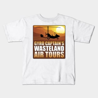 Mad Max Gyro Captain's Wasteland Air Tours Kids T-Shirt